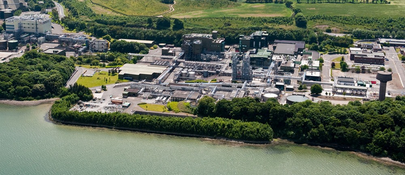La fábrica de Pfizer en Ringaskiddy, en el condado de Cork. Imagen: Pfizer